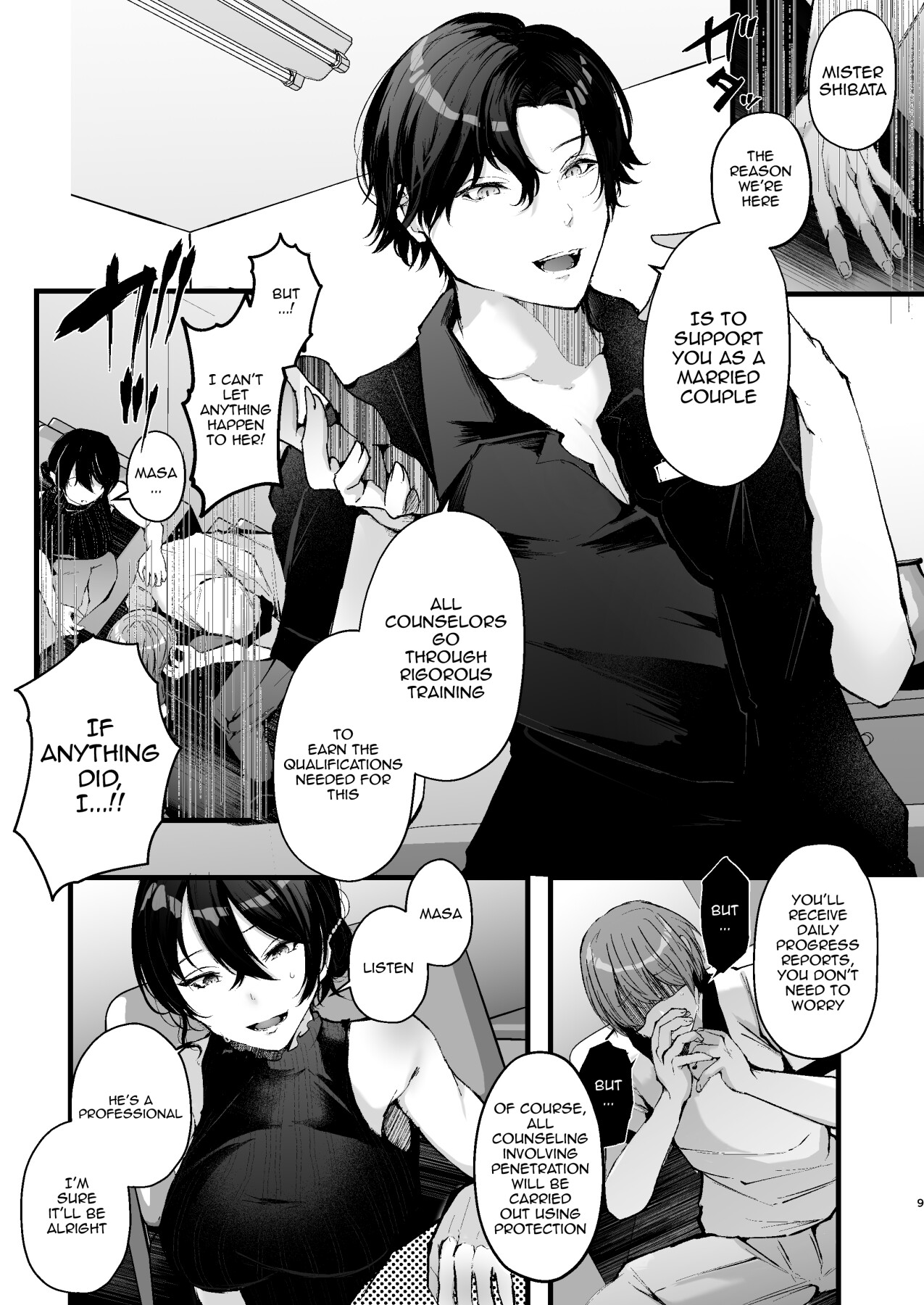 Hentai Manga Comic-My Wife Got Taken From Me By A Government-Appointed Sex Counselor-Read-9